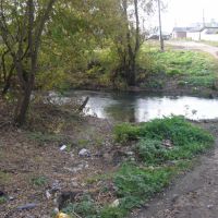 Жители Каменки превратили водоохранную зону реки Атмис в свалку